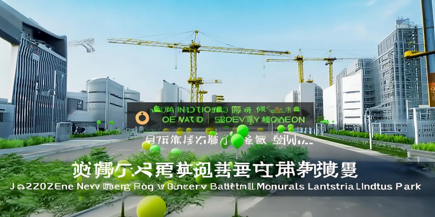 焦作新能源电池材料产业园喜迎8家入驻企业,助力产业升级